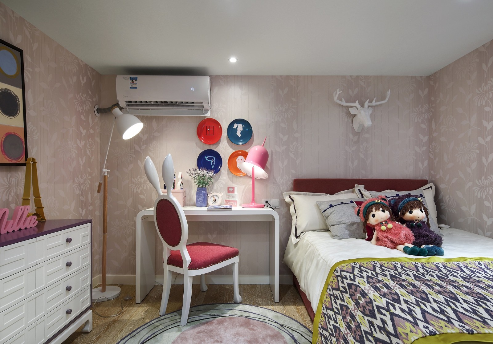 龍湖九里晴川-現(xiàn)代簡約-臥室設(shè)計效果圖