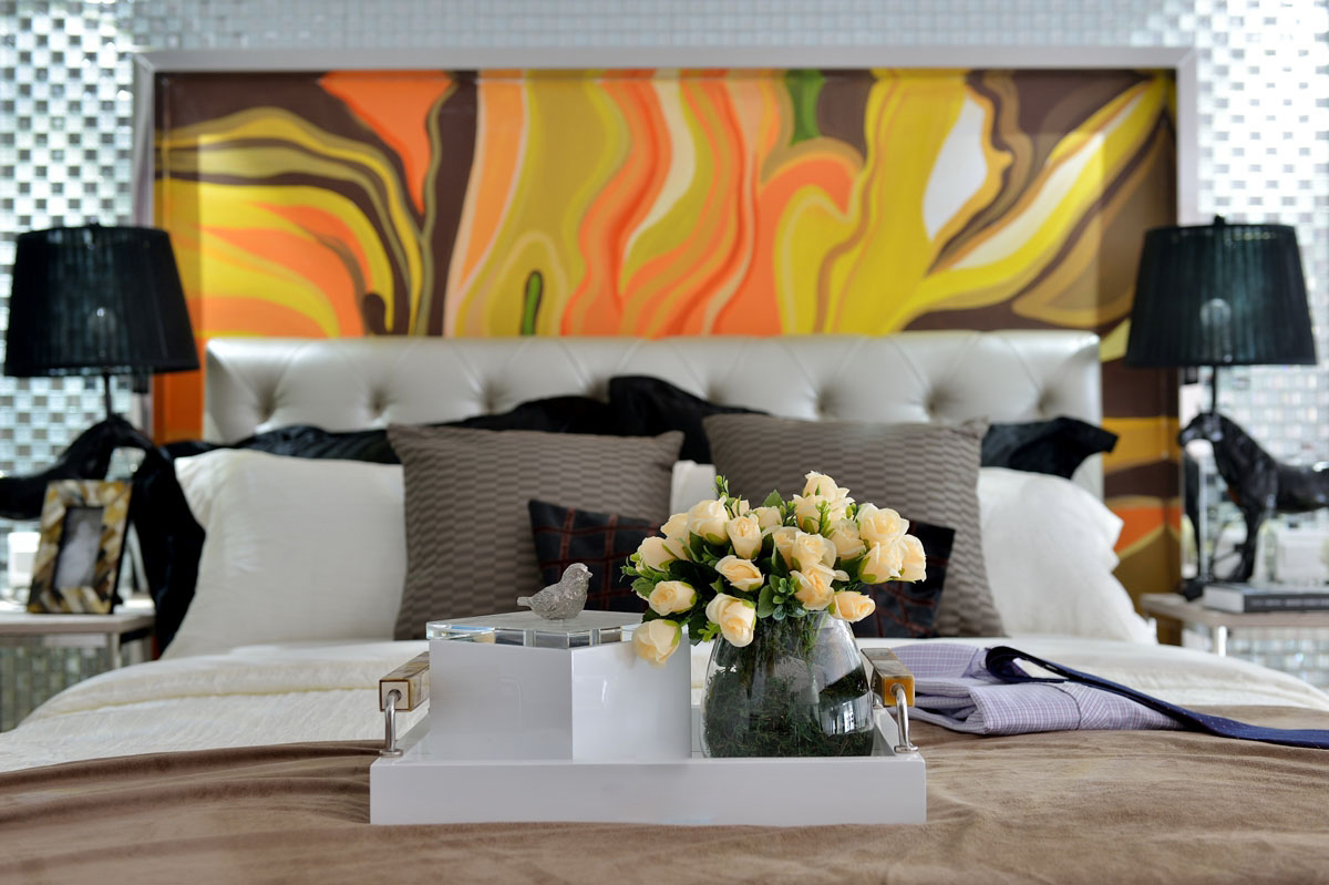 龍湖九里晴川-現(xiàn)代簡約-臥室設(shè)計效果圖